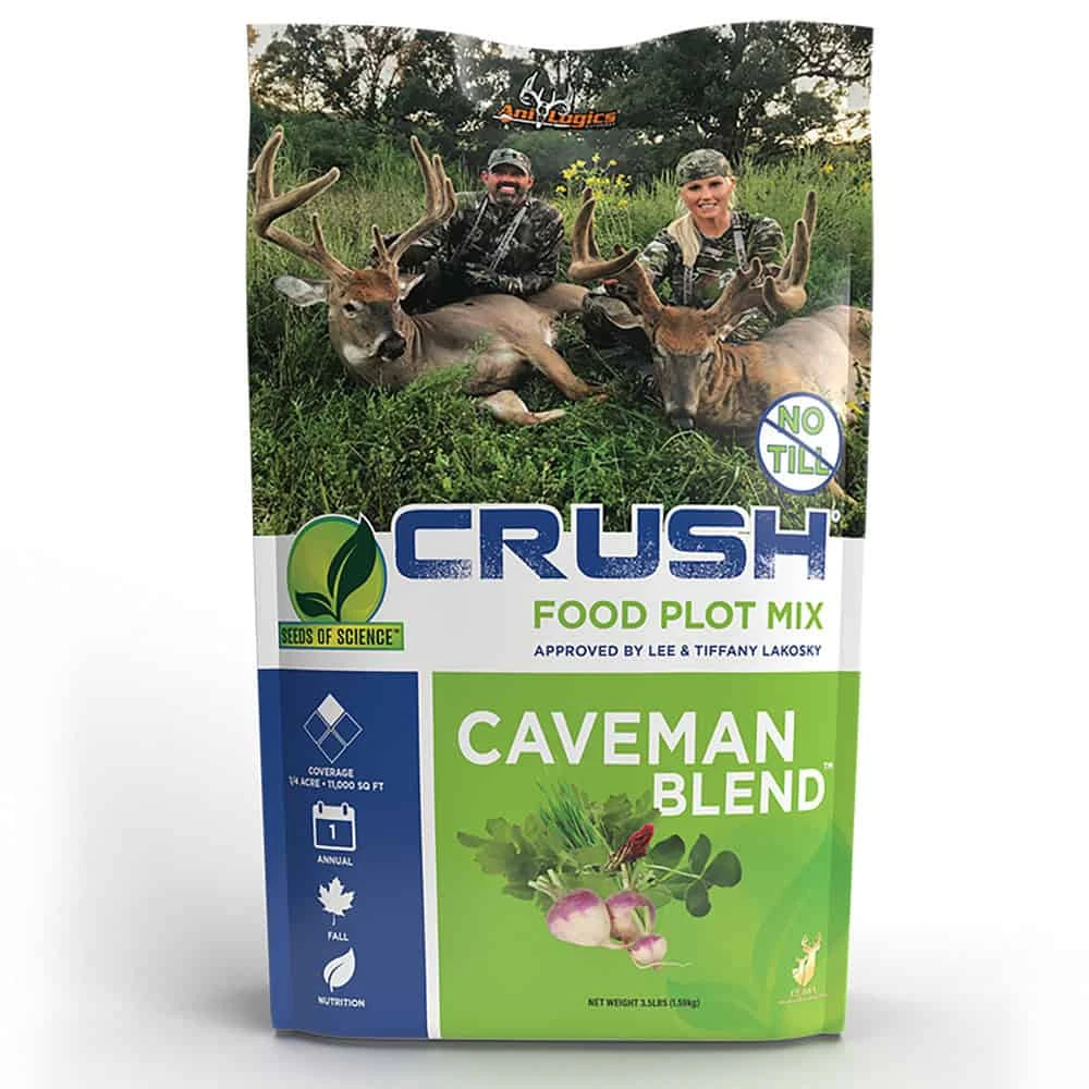 Ani-Logics Outdoors CRUSH Caveman Blend 3.5lb Bag (Plants 1/4 Acre) 24004 Food Plot Mix 3 Ani-Logics Outdoors CRUSH Caveman Blend 3.5lb Bag (Plants 1/4 Acre) 24004 Food Plot Mix