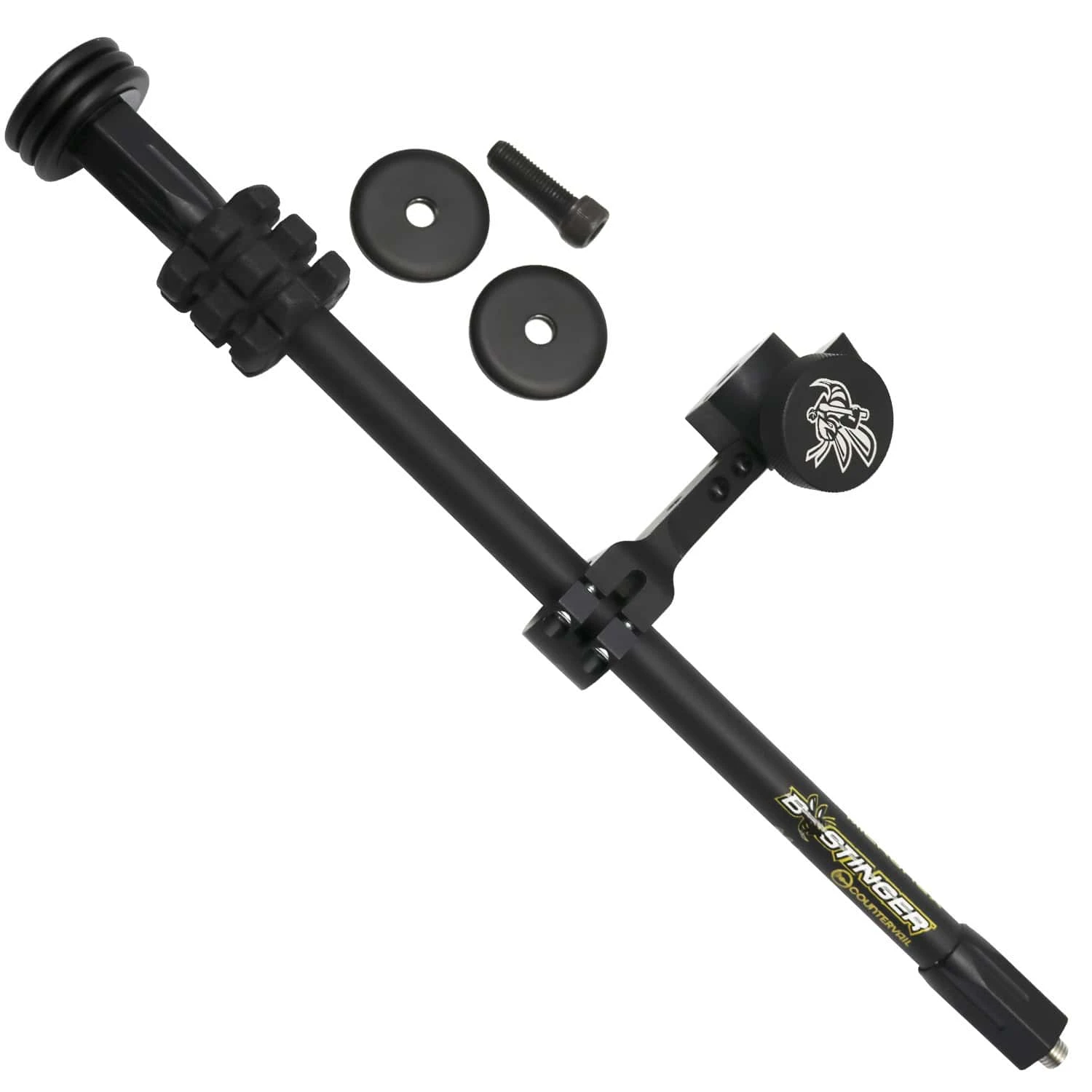 Bee Stinger Stabilizer MicroHex Counter Slide Dovetail 12″ Matte Black MHXCSDTMB12 3 Bee Stinger Stabilizer MicroHex Counter Slide Dovetail 12″ Matte Black MHXCSDTMB12