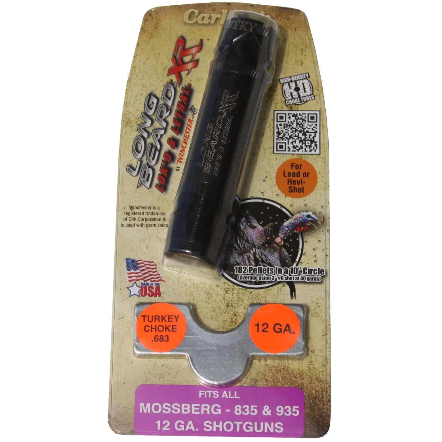 Carlson’s Choke Tubes MOSSBERG M835-M935 LONG BEARD XR TURKEY CHOKE TUBES .683 12GA 70160 4 Carlson’s Choke Tubes MOSSBERG M835-M935 LONG BEARD XR TURKEY CHOKE TUBES .683 12GA 70160 - Image 2