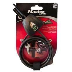 Covert Scouting Cameras Master Lock Phython Trail Camera Security Cable – Black 3/16″ CC2205