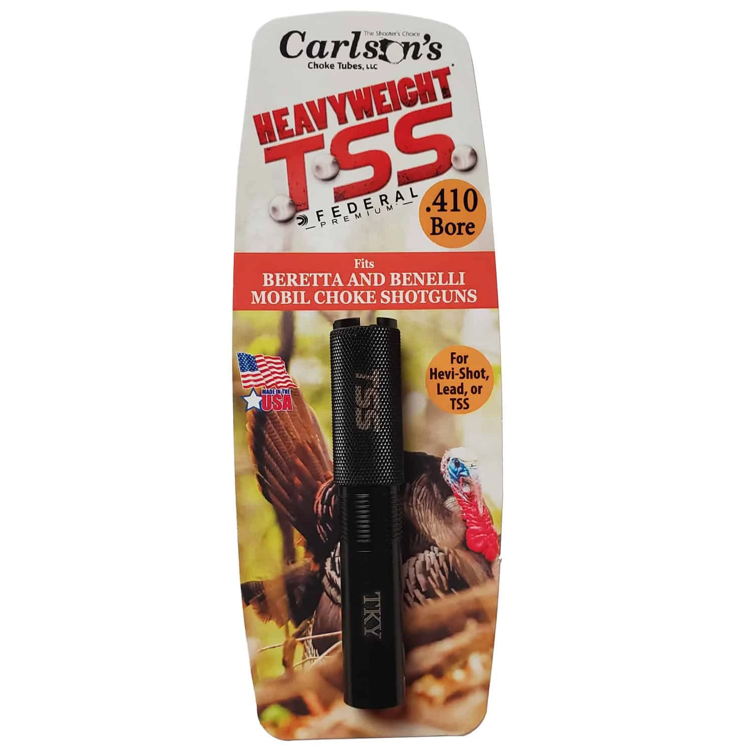 Carlson’s Choke Tubes TSS Turkey Choke Tube .410 Bore 0.380″ Beretta/Benelli Mobil Systems Extended Tube 38031 4 Carlson’s Choke Tubes TSS Turkey Choke Tube .410 Bore 0.380″ Beretta/Benelli Mobil Systems Extended Tube 38031 - Image 2