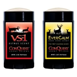 Conquest Scents Hunters Pack VS-1 Estrus Scent And EverCalm Herd Scent 5 Oz. 1240