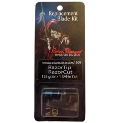 Grim Reaper Broadheads RazorCut RazorTip Broadhead Replacement Blade Kit 125 Grain 1909