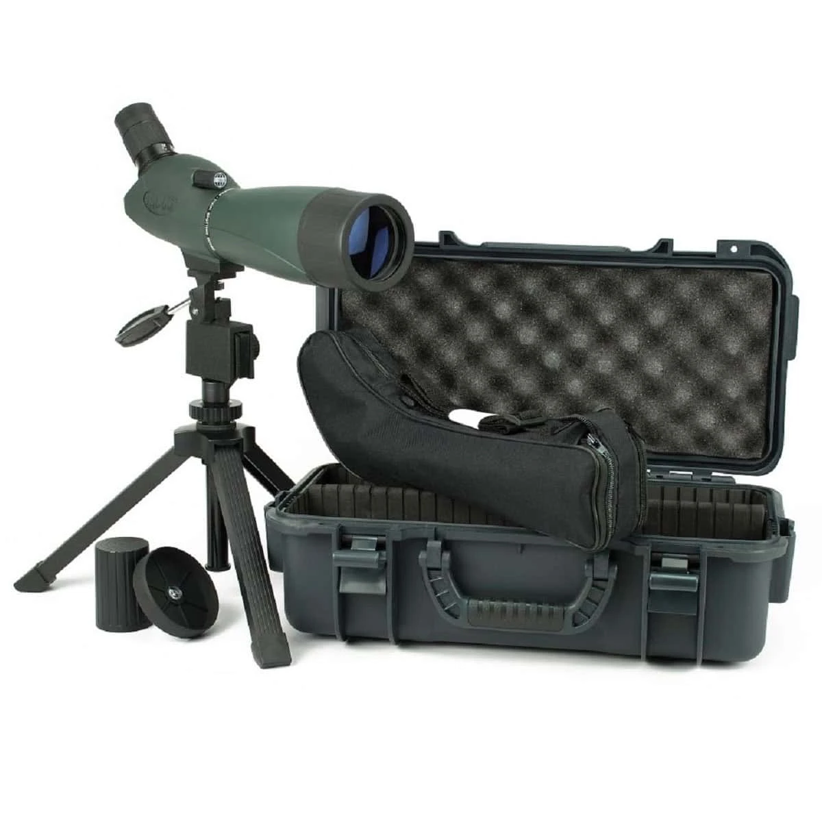 Hawke Optics Spotting Scope Vantage 20-60×60 W/ Mini Tripod & Hard Case 51100 3 Hawke Optics Spotting Scope Vantage 20-60×60 W/ Mini Tripod & Hard Case 51100