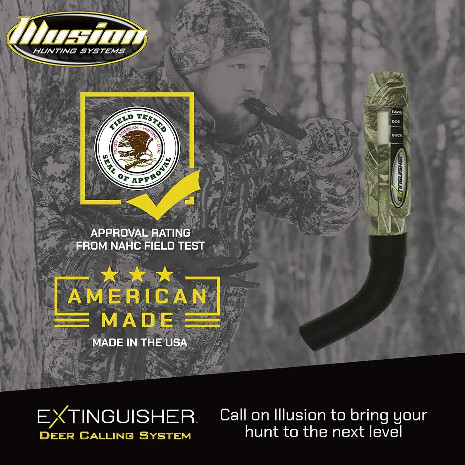 Illusion Game Call System Extinguisher Deer Call Realtree 740 3 Illusion Game Call System Extinguisher Deer Call Realtree 740
