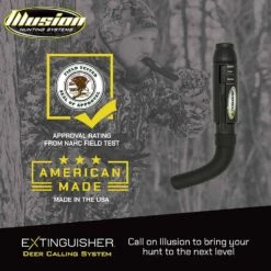 Illusion Game Call System Extinguisher Deer Call Black