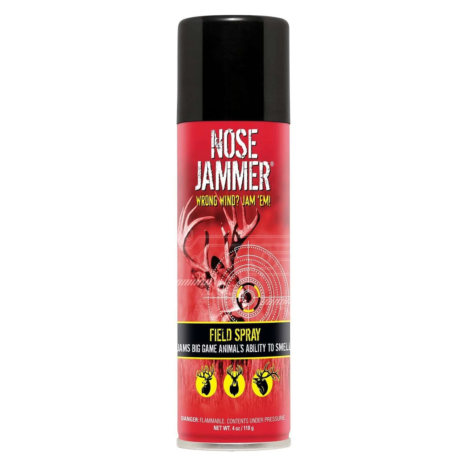Nose Jammer Scent Elimination 4oz. Field Spray 3304 3 Nose Jammer Scent Elimination 4oz. Field Spray 3304