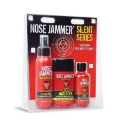 Nose Jammer Scent Elimination Silent Series Combo Kit Wind Check Silent Spray Wax Stick