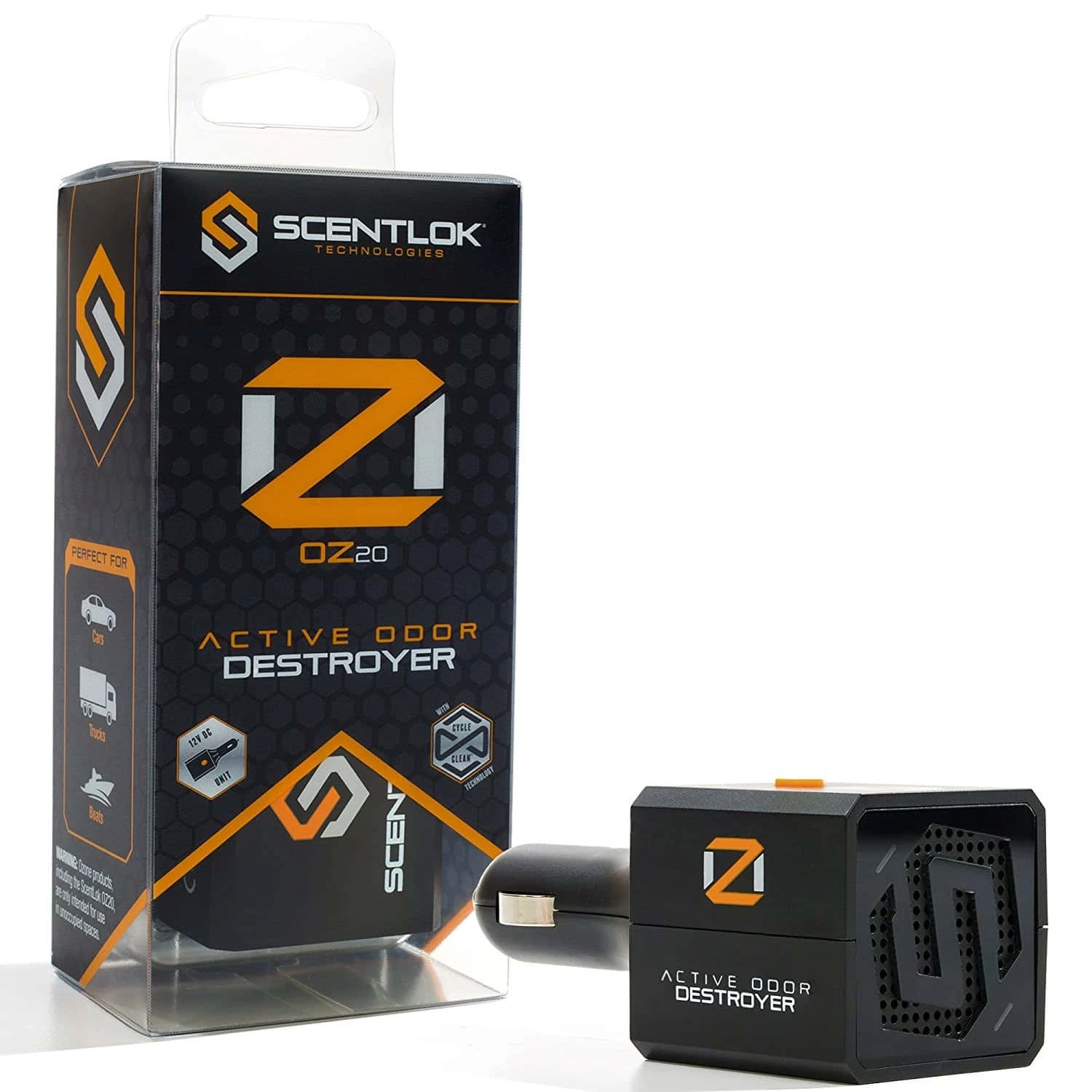 OZ ScentLok OZ20 Vehicle Ozone Deodorizer Active Odor Destroyer 4151290-090 3 OZ ScentLok OZ20 Vehicle Ozone Deodorizer Active Odor Destroyer 4151290-090