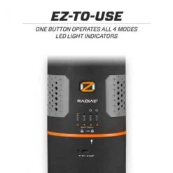 OZ ScentLok OZ Radial EZ Ozone Deodorizer Deluxe Package W/ Free Power Bank 4151090 + 4150992 -Sport Hunting Shop OZ 18171 ScentLok OZ Radial EZ Black Ozone Unit 4151090 090 Controls