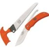 Outdoor Edge SwingBlaze Pak Combo Double Blade Hunting Knife And Bone Saw With Leather Sheath SZP-1 2 Outdoor Edge SwingBlaze Pak Combo Double Blade Hunting Knife And Bone Saw With Leather Sheath SZP-1 -Sport Hunting Shop Outdoor 20101 SwingBlaze Double Blade Hunting Knife and Bone Saw Combo SZP 1