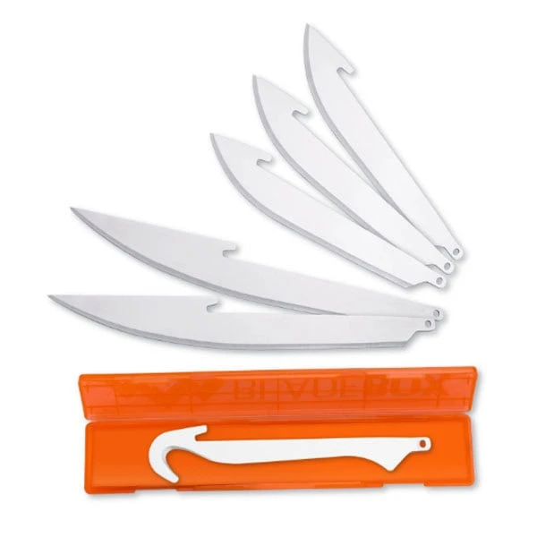 Outdoor Edge RazorSafe Combo Blade Set Drop-Point Blades, Boning-Fillet Blades, Gutting Blade RRC-6 3 Outdoor Edge RazorSafe Combo Blade Set Drop-Point Blades, Boning-Fillet Blades, Gutting Blade RRC-6
