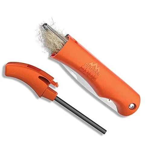 Outdoor Edge Ignitro Survival Knife With Fire Starter & Whistle IG-23C 3 Outdoor Edge Ignitro Survival Knife With Fire Starter & Whistle IG-23C