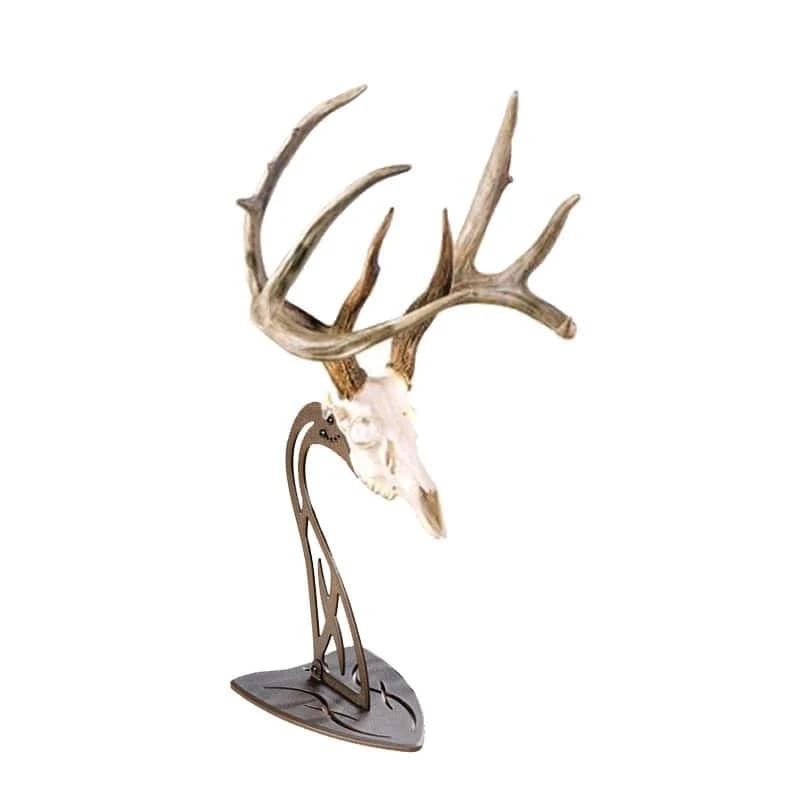 Skull Hooker Table Hooker Antler Mount Brown TH-Assy-BRN 3 Skull Hooker Table Hooker Antler Mount Brown TH-Assy-BRN