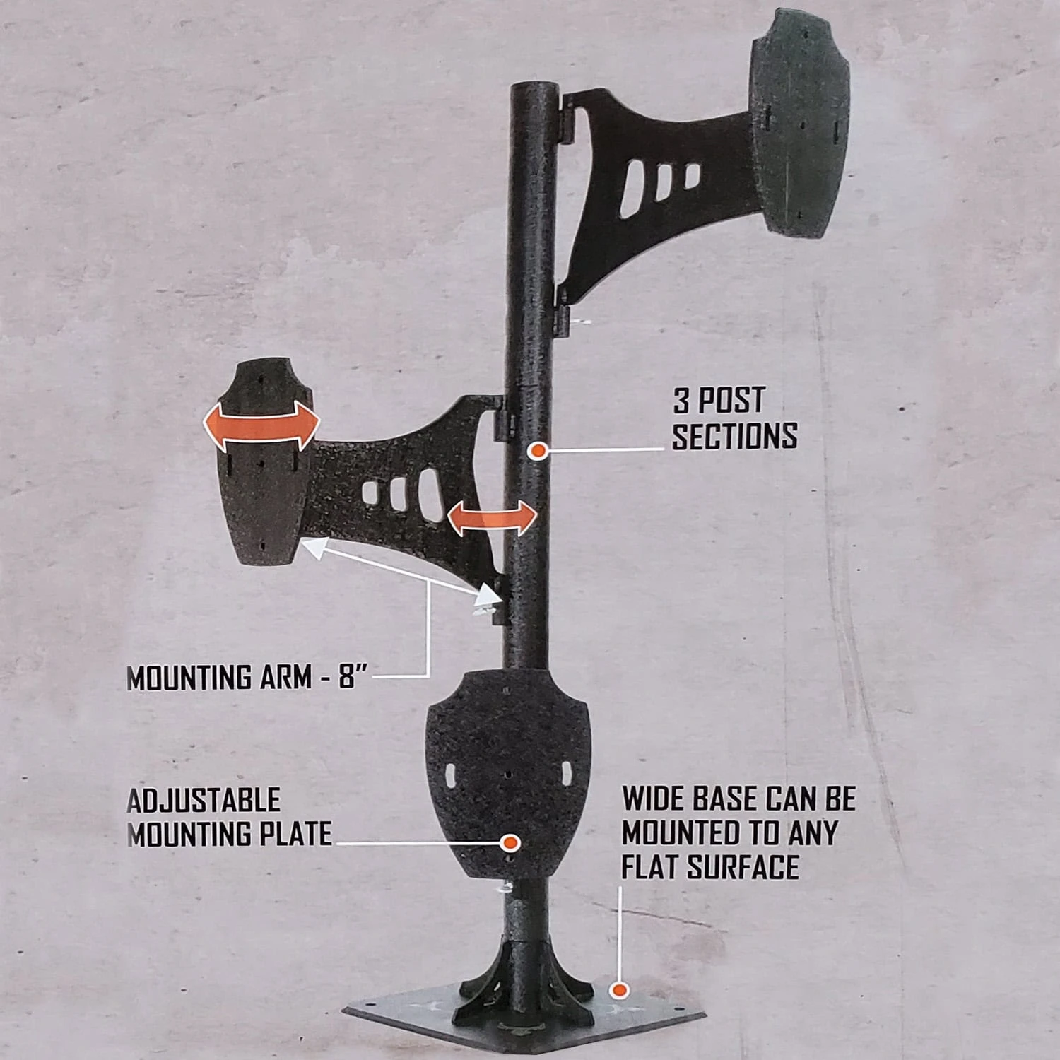 Skull Hooker Short Trophy Tree Black SKH-STTSM-BLK 3 Skull Hooker Short Trophy Tree Black SKH-STTSM-BLK