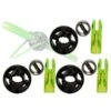 TRUGLO Bowfishing Arrow Slides, Stops And Nocks 3 Pack TG147A1 1 TRUGLO Bowfishing Arrow Slides, Stops And Nocks 3 Pack TG147A1 -Sport Hunting Shop TG 02225 TruGlo Bowfishing Slides Stops Nocks TG147A1